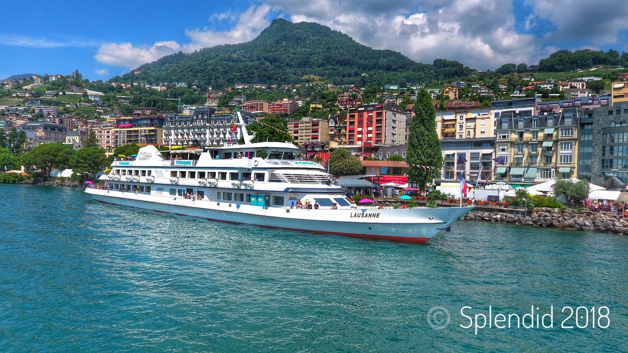Hotel Splendid Montreux Eksteriør billede